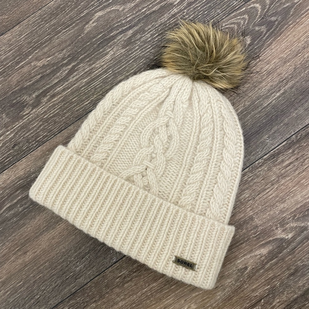 Sorel Pom Pom Beanie